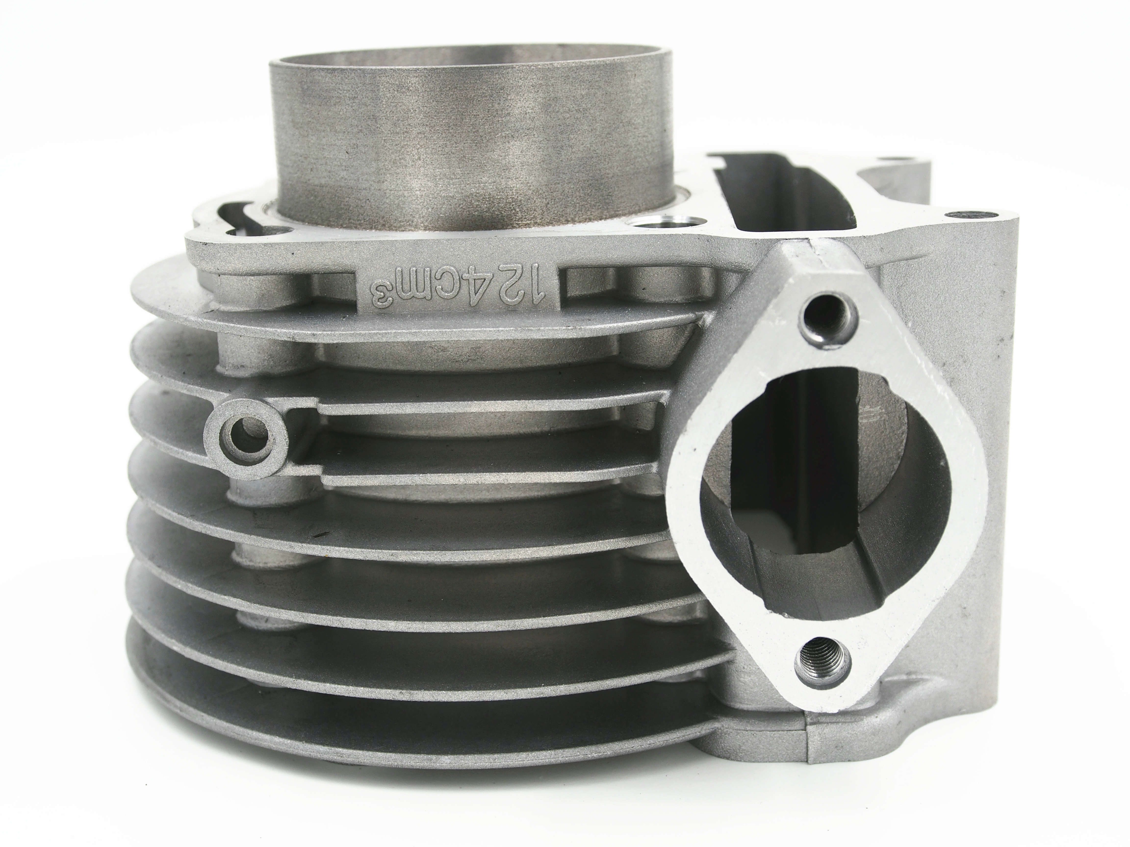 Oem 124cc Single Cylinder Engine Block , Motorcycle Air Cooled Cylinder