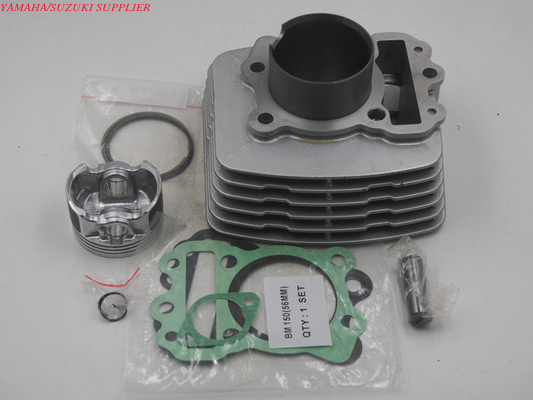 Black Motorcycle Cylinder Kit / Bajaj Boxer BM150 Cylinder Repair Kit