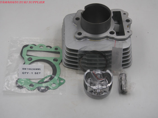 Black Motorcycle Cylinder Kit / Bajaj Boxer BM150 Cylinder Repair Kit