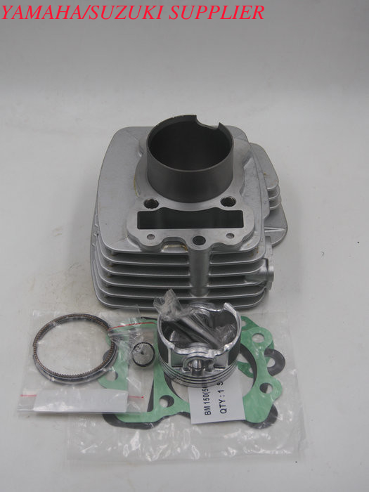 Black Motorcycle Cylinder Kit / Bajaj Boxer BM150 Cylinder Repair Kit